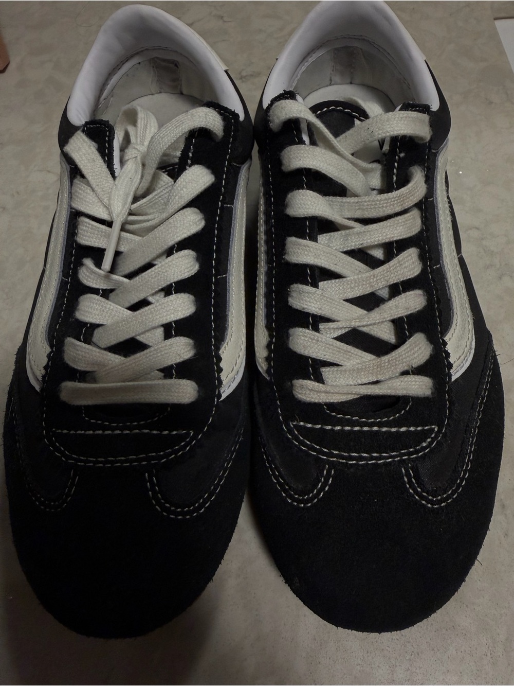Vans Super Lowpro Sneaker - Black & Cream - Picture 5 of 5